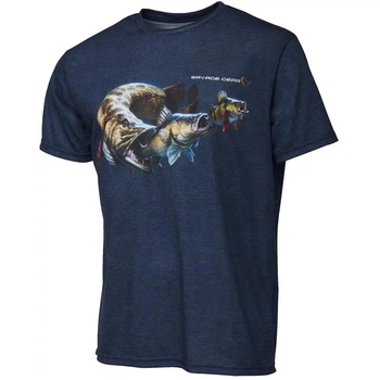 Футболка Savage Gear Cannibal T-Shirt XXL Blue