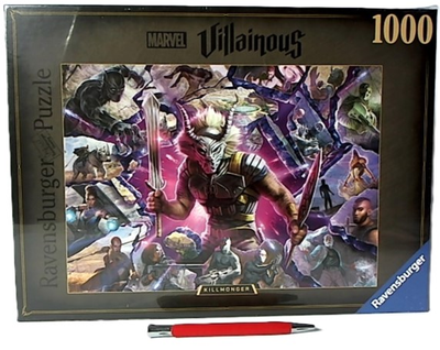 Puzzle Ravensburger Villainous Killmonger 1000 elementów (4005556169061)