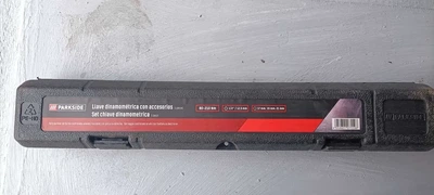 Ключ динамометричний 1/2" 460 мм 80-210 Nm набором головок Parkside