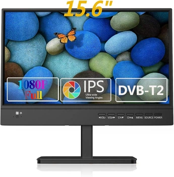 Телевизор 15.6" KCR TV-16 / Full HD / 60 Гц / LCD / T2 / DVD Б/В
