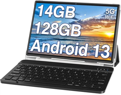 Планшет 10.1" Oangcc A6 8+6/128Gb 8 ядер Android 13 8000 mAh Black-grey Б/В