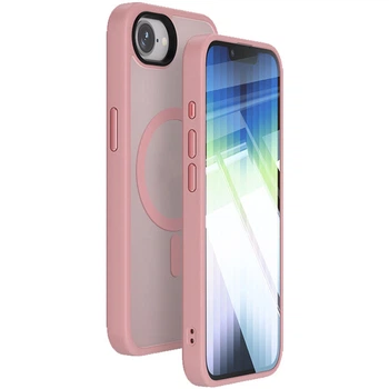 Чохол Ummi Colorful with MagSafe для iPhone 16е / iPhone 17e для телефону магнітна зарядка Айфон 16е / Айфон 17e Pink
