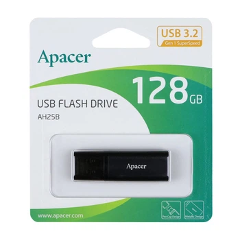 USB флеш-накопичувач Apacer AH25B 128gb 3.2 Колір Червоний