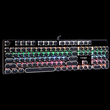 Клавіатура TWolf T75 punk LED Blue Switch Колір Чорний