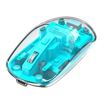Бездротова Миша XO M12 Bluetooth+2.4G Колір Синій