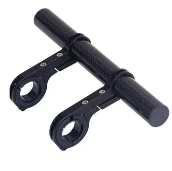Дополнитель руля с держателем для фонарика Feel Fit Черный