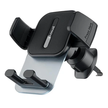 Автомобильный держатель для телефона Proove Crystal Clamp Air Outlet Car Mount для крепления в воздуховоде (CHCC00000001) Black