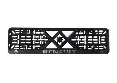 Рамка під номер пластик Renault (Racing рельєфна)