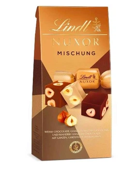 Конфеты Lindt Nuxor Milk Chocolate 103 гр.