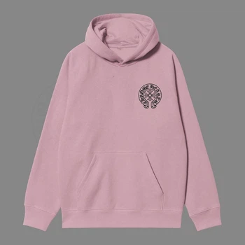Худи Chrome Hearts 0008 розового цвета, размер S