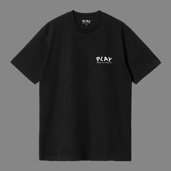 Футболка Comme Des Garçons Play 0004 черного цвета, размер L