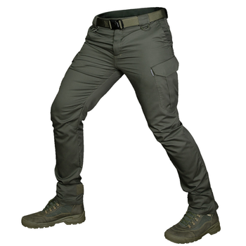 Чоловічі Штани CamoTec CM PATROL PRO із 6-ма кишенями / Легкі Брюки - Карго олива розмір XL