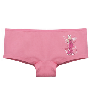 Подростковые трусы шортики с принтом Babe Girl для девочки - Donella - 5771PB15 - 152-158 см - Светло-красный
