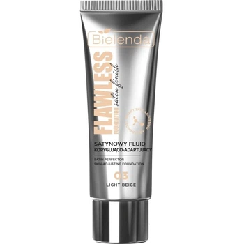 Сатиновый корректирующий и адаптивный флюид Bielenda Flawless Foundation 03 Светло-бежевый