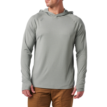 Реглан з капюшоном 5.11 Tactical Sulli UV Hooded Long Sleeve Overcast Grey Heather L (42199-1129)