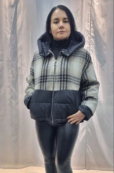 Женская демисезонная куртка Max Mara (Vivilona) 2695 Черный, XL