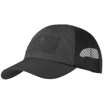 Бейсболка тактична Helikon-Tex BBC Vent Cap Rip-Stop Black