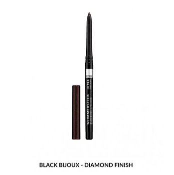Мерцающий карандаш для глаз Avon Ultra Color Glimmerstick Eyeliner Retractable Черная бездна Black Bijoux 0,28 г