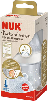 Butelka do karmienia Nuk Nature Sense silikonowa 120 ml (4008600367734)