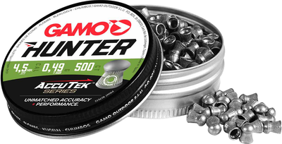 Пули пневматические Gamo Hunter AccuTek 0.49 г 4.5 мм 500 шт (6320834-AK)