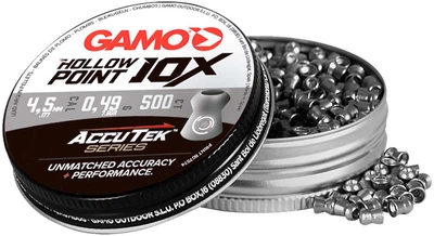 Пули пневматические Gamo Hollow Point AccuTek 0.49 г 4.5 мм 500 шт (6322546-AK)