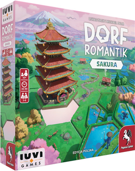 Gra planszowa IUVI Games Dorfromantik: Sakura (5906700248047)