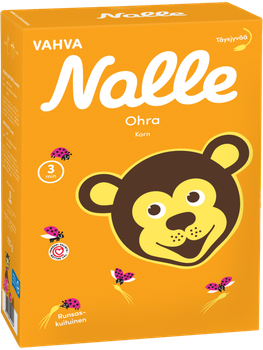 Упаковка Ячмінні цільнозернові пластівці NALLE 700 г х 10 шт