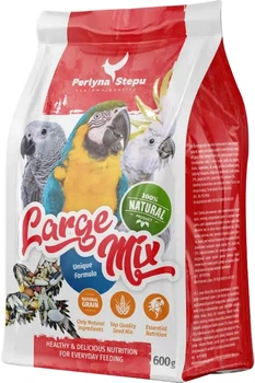 Зерносмесь Perlyna Stepu LARGE MIX для крупных попугаев 0.6 кг (PSU83006)