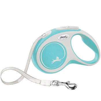 Рулетка-поводок Flexi New Comfort XS лента 3м/12кг голубой