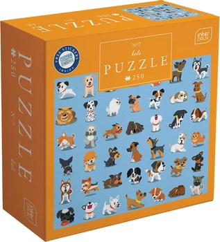Пазлы трехслойные Interdruk Kids Dogs 7 48х33 см 250 шт (368980)