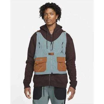 Жилетка чоловіча Jordan 23 Engineered Men's Full-Zip Fleece S Коричневий DC9581-203