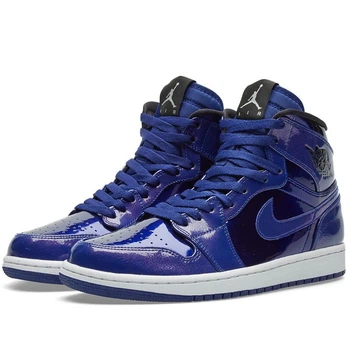 Кросівки чоловічі Jordan 1 Retro Deep Roya 45 Фіолетовий 332550-420