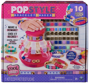 Zestaw do tworzenia bransoletek Spin Master Cool Maker Pop Style 6067289 (0778988248829)