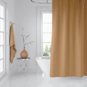 Шторка для ванной Beige бежевая 180*200 см Jackline BS-0010 V3-501 Tropik