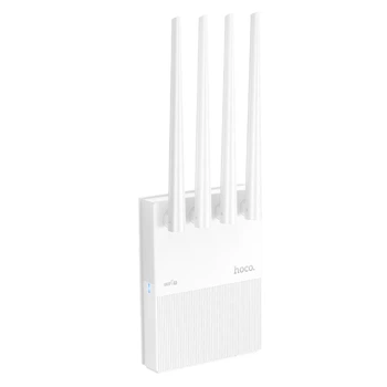 Маршрутизатор HOCO HI31 - двухдиапазонный Wi-Fi роутер, оснащенный 4 антеннами