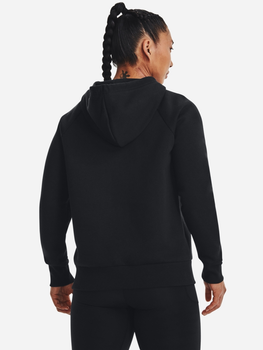 Bluza damska z kapturem ciepła UA Rival Fleece Hoodie