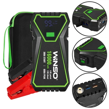 Бустер (пусковое устройство) Winso 140300 Jump Starter 300A/600A 16000mAh