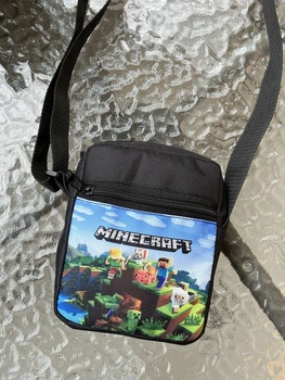 Сумка через плечо молодежная для детей и подростков Minecraft
