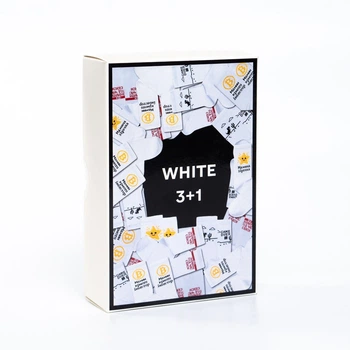 Набір шкарпеток чоловічих LIBRARIUM White, 40-45, високі, 4 пари (0200004542258)