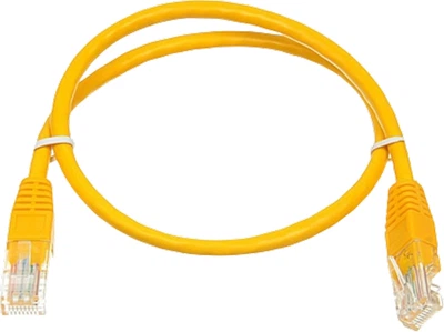 Патч-корд Atcom CAT6e RJ45 UTP 3 м Жовтий (AT12154)