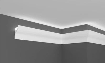 Карниз полимерный для LED освещения Grand Decor KH 906