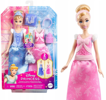  Лялька Mattel Disney Princess Попелюшка JCR95 (0194735275427)