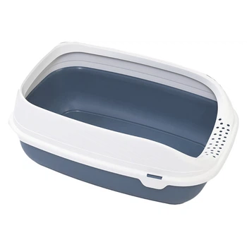 Туалет для кішок з рамкою MPS BETA PLUS MAXI DARK BLUE 49*39*17 см (темно синій)