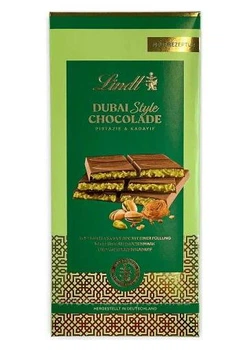 Дубайський шоколад Lindt Dubai Style Chocolate Bars 145 г