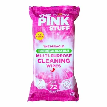 Вологі серветки Pink Stuff для чищення поверхонь універсальні 72 шт