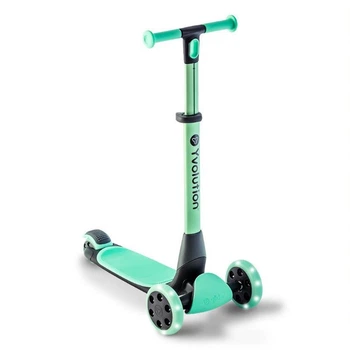 Дитячий триколісний самокат YVolution YGlider NUA[Зелений]