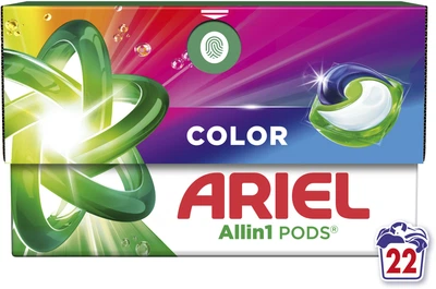 Капсули для прання Ariel Pods All-in-1 Color Для кольорового 22 шт (8700216765336)