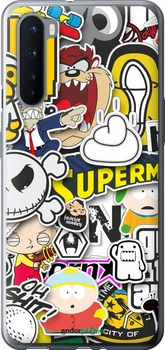 Чехол на OnePlus Nord Popular logos "4023u-2046"