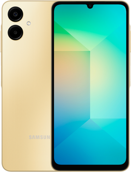 Мобильный телефон Samsung A065F/DS Galaxy A06 4/128GB Gold UA Refurbished