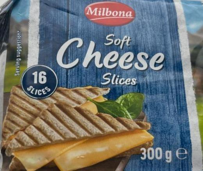 Сир Milbona Soft Cheese Slices 300 г (53475)